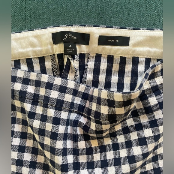 J CREW blue and white CHINO PANTS - Picture 3 of 5